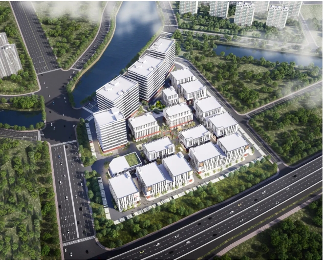 浦仪公路旁，竖起产业新地标